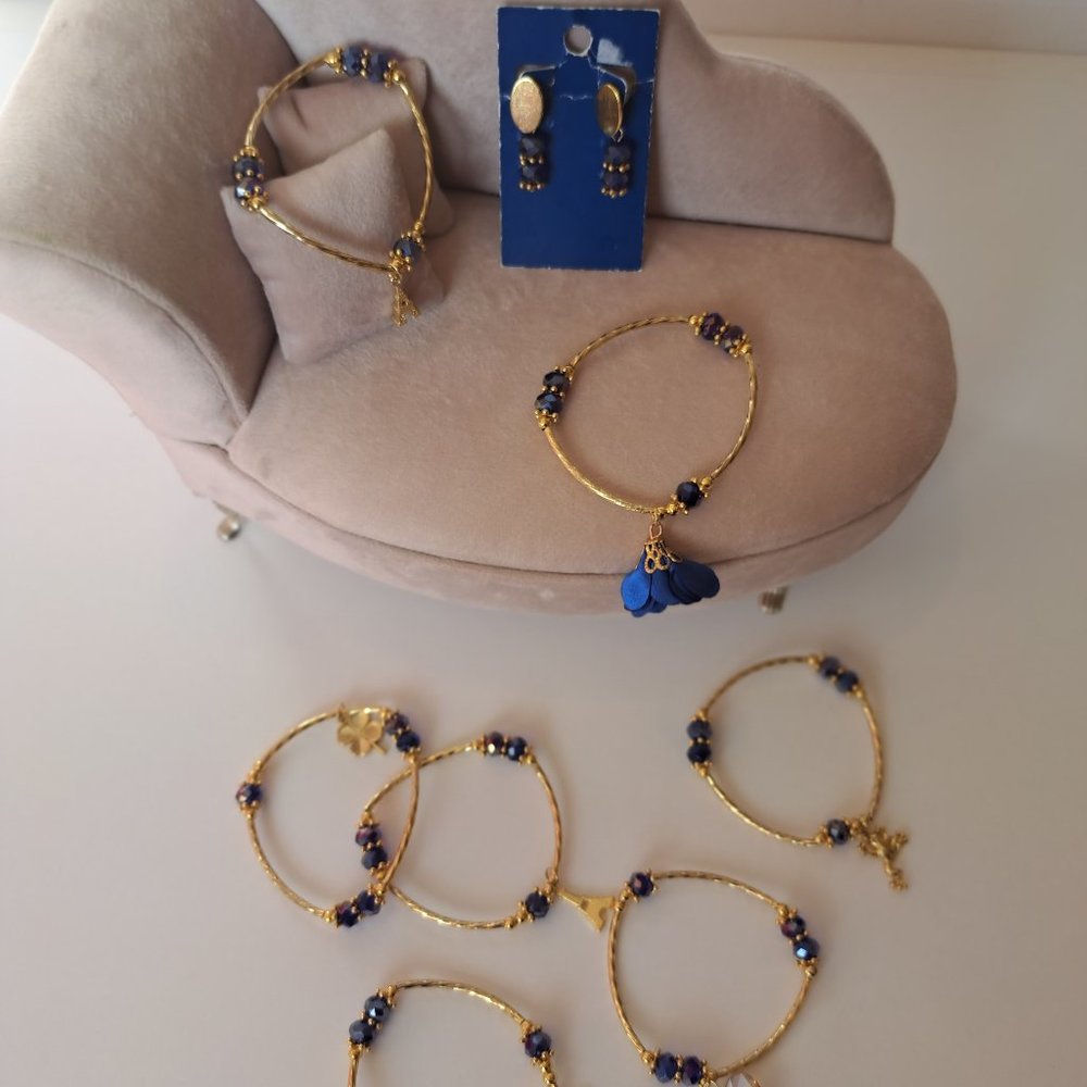 BRACELETS AND EARRINGS